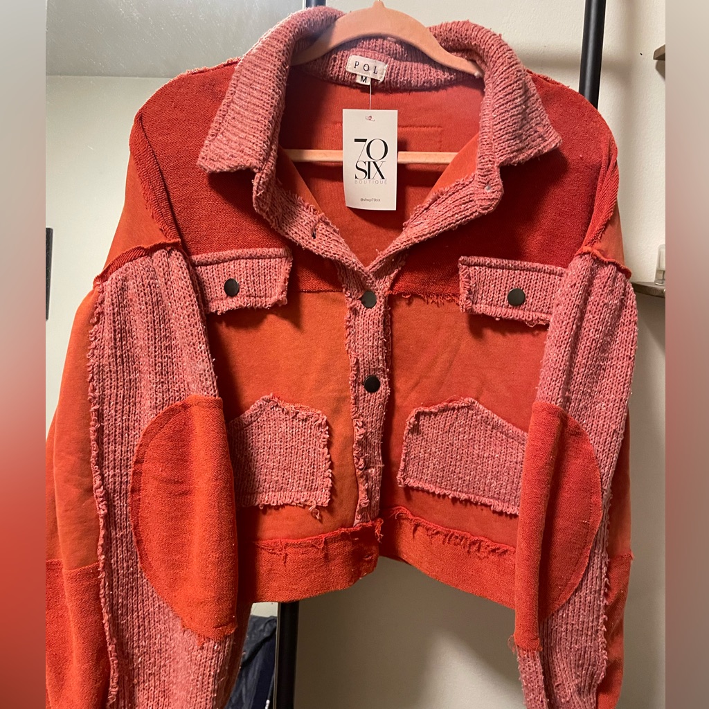 Pol Red Shacket